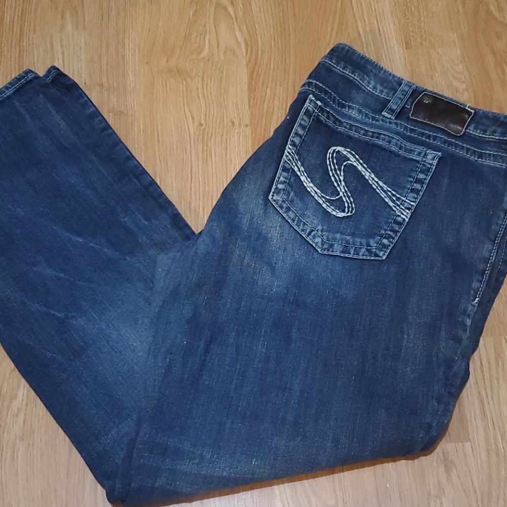 Silver jeans
